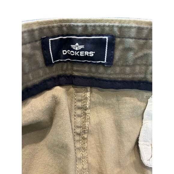 Dockers Men's Classic Fit Khaki Chino Pants Size 38W 32L Tan - Picture 5 of 11